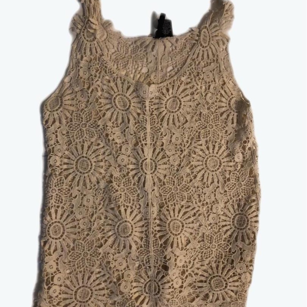 Crochet tank top